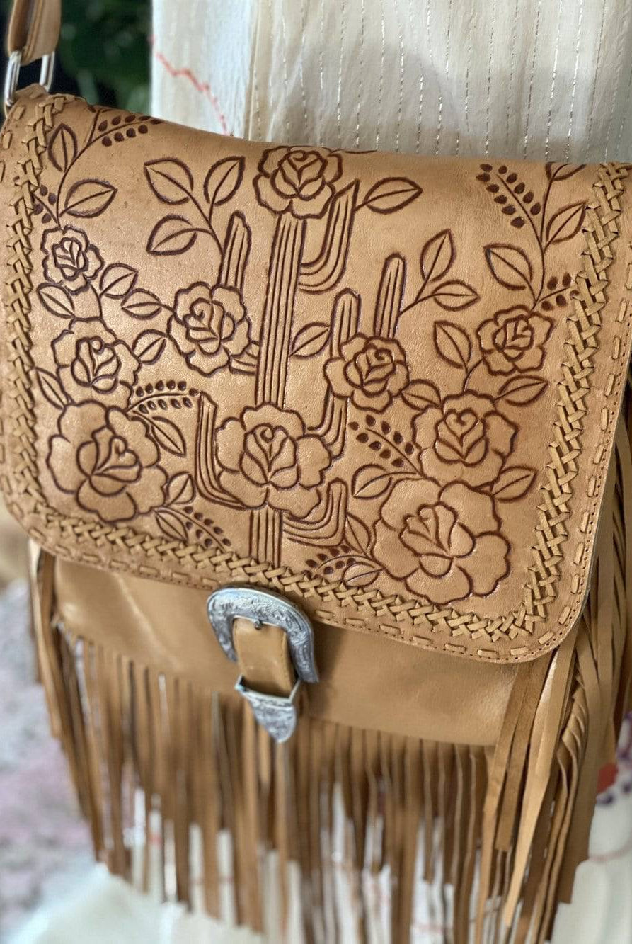 HOUSE OF SKYE | DESERT ROSE FRINGE BAG | Bohemian Love Runway