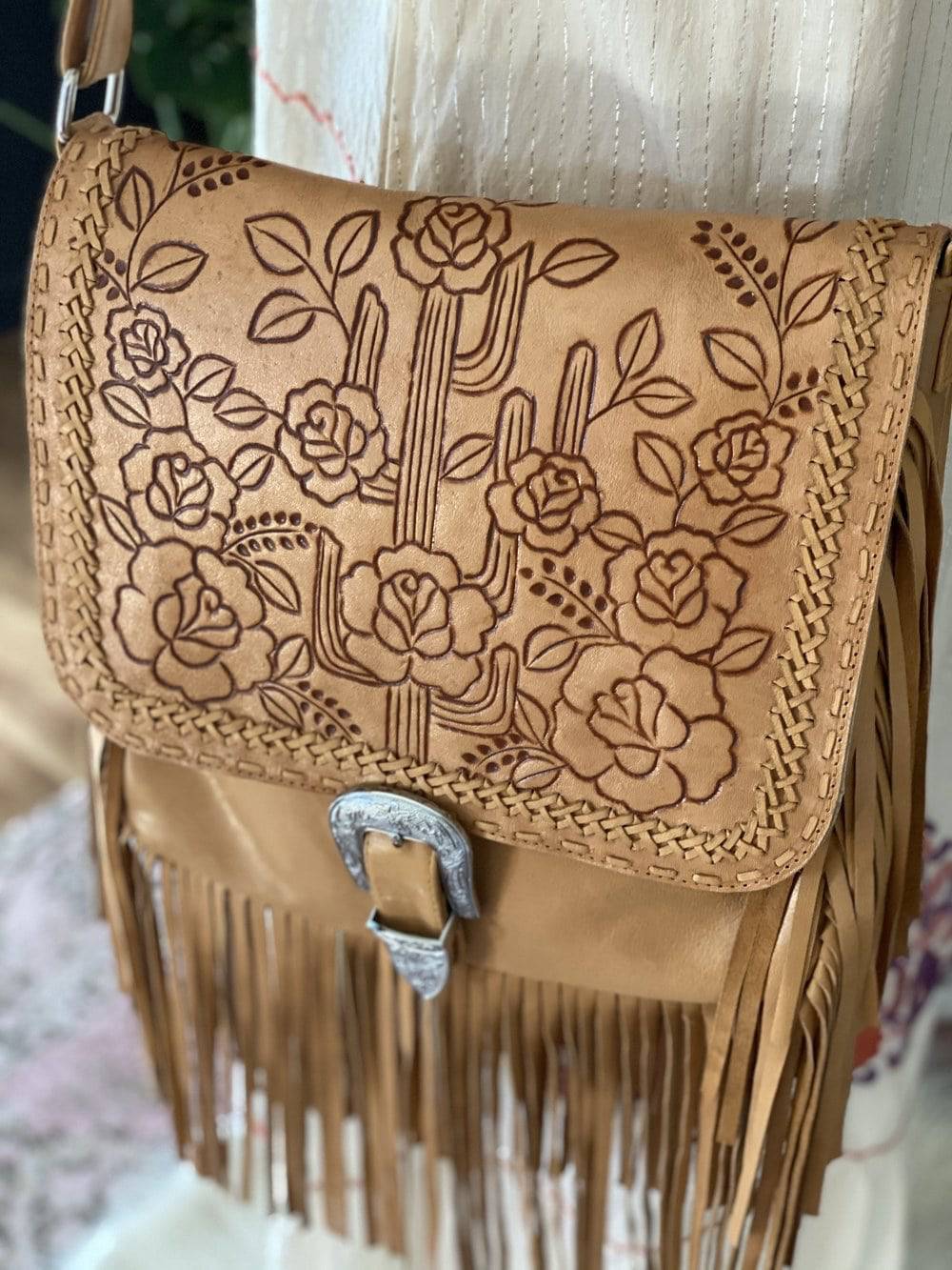 HOUSE OF SKYE | DESERT ROSE FRINGE BAG | Bohemian Love Runway
