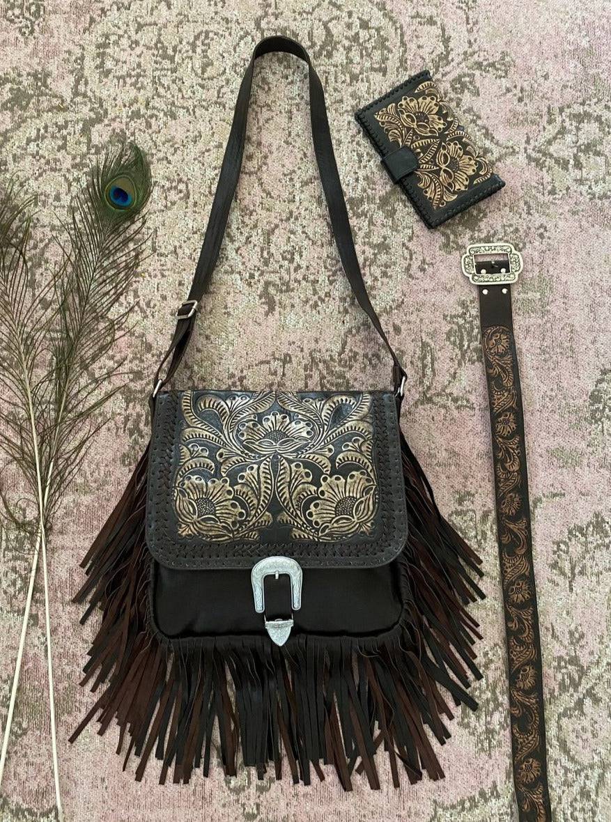 HOUSE OF SKYE | SUNFLOWER FRINGE BAG | Bohemian Love Runway