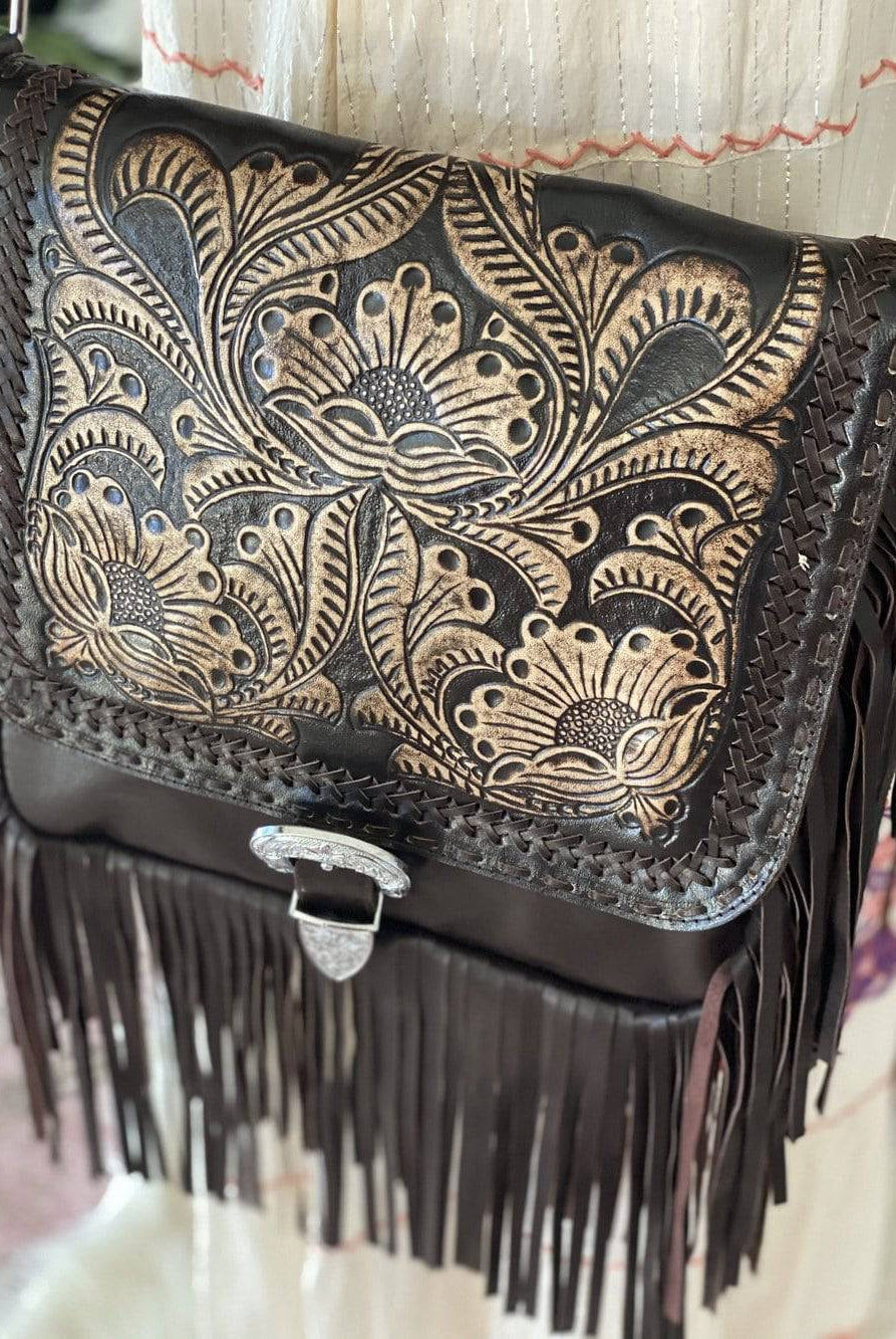 HOUSE OF SKYE | SUNFLOWER FRINGE BAG | Bohemian Love Runway