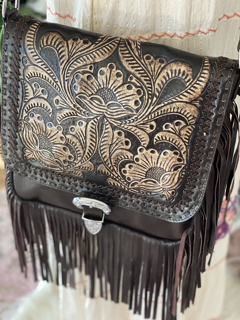 HOUSE OF SKYE | SUNFLOWER FRINGE BAG | Bohemian Love Runway