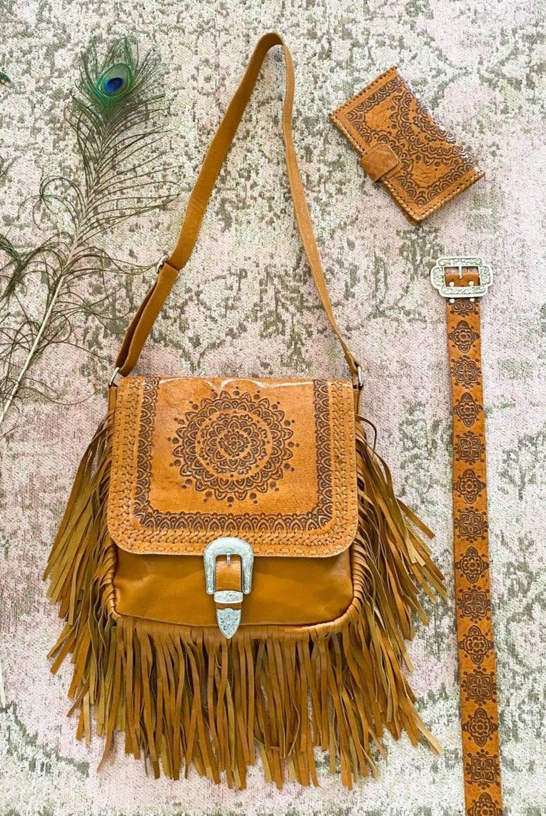 HOUSE OF SKYE | MANDALA FRINGE BAG | Bohemian Love Runway