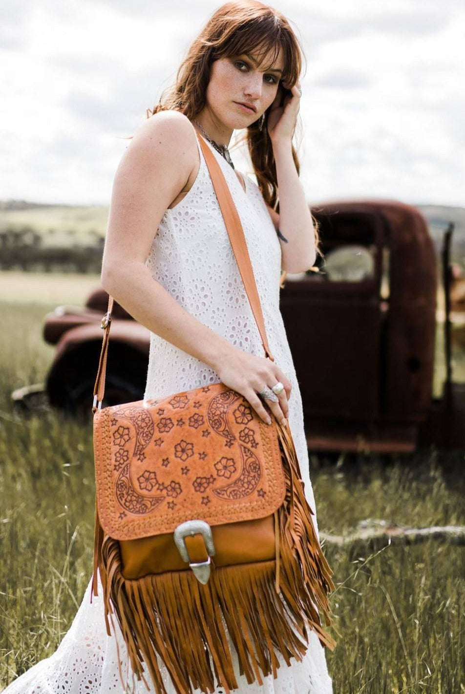 HOUSE OF SKYE | STARDUST FRINGE BAG | Bohemian Love Runway