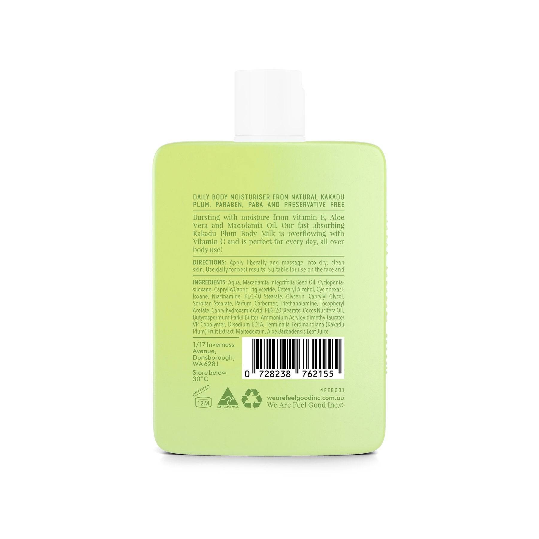 FEEL GOOD INC | KAKADU PLUM BODY MILK | Bohemian Love Runway