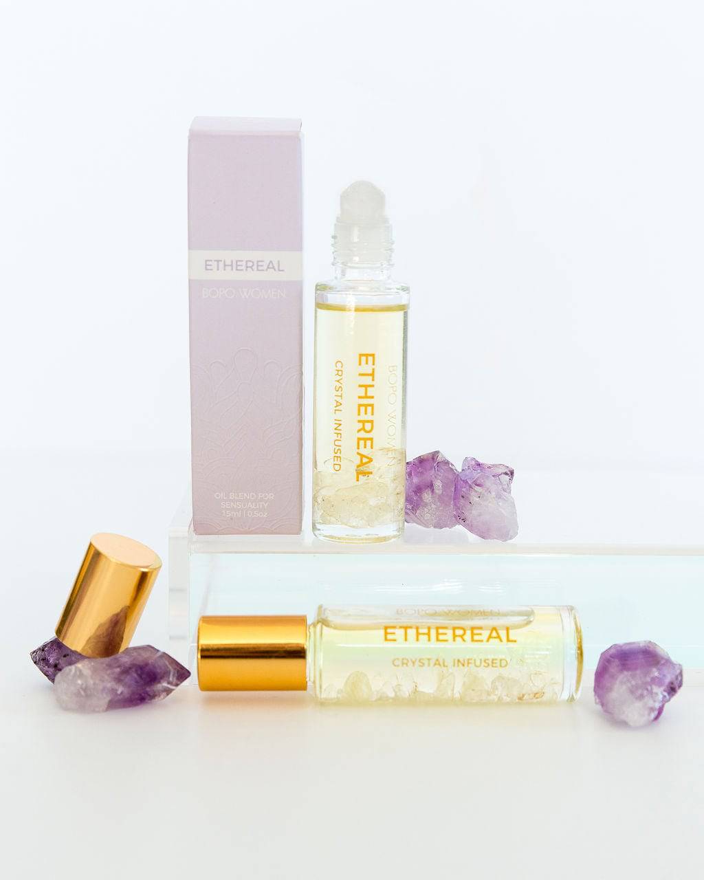 BOPO WOMEN | ETHEREAL CRYSTAL PERFUME ROLLER | Bohemian Love Runway