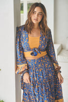 JAASE | MIDNIGHT BLUE TULIP BOLERO | Bohemian Love Runway