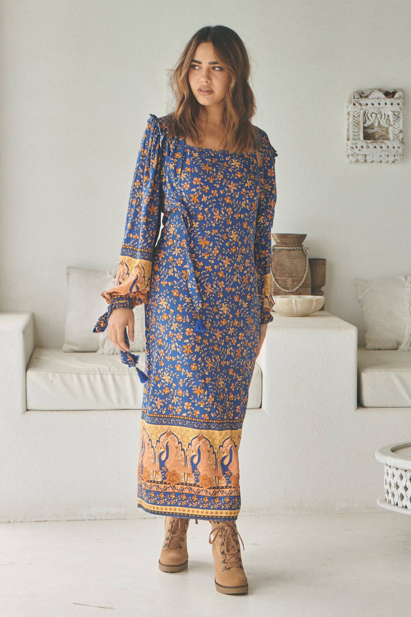 JAASE | MIDNIGHT BLUE TULIP BOLERO | Bohemian Love Runway