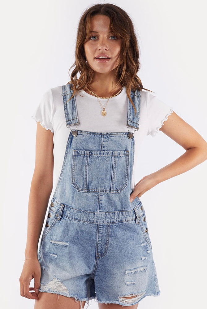 ALL ABOUT EVE | ELLA DENIM OVERALLS | Bohemian Love Runway