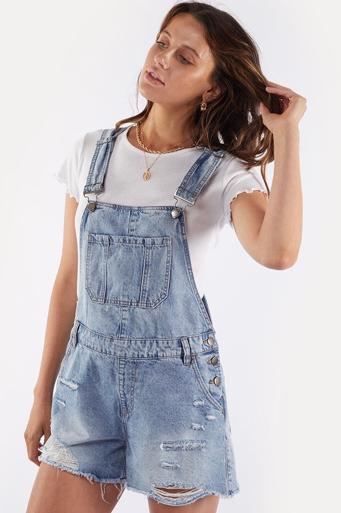 ALL ABOUT EVE | ELLA DENIM OVERALLS | Bohemian Love Runway