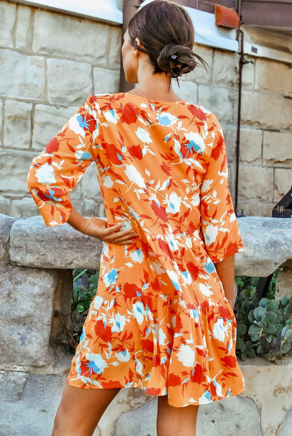 AVAMIA | AMAILIA HALF SLEEVE MINI DRESS | Bohemian Love Runway