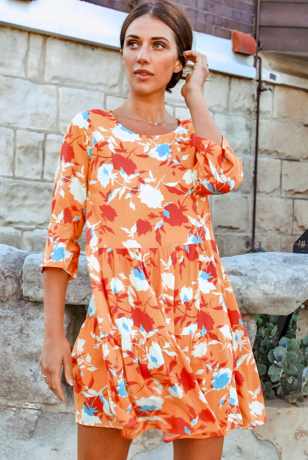 AVAMIA | AMAILIA HALF SLEEVE MINI DRESS | Bohemian Love Runway