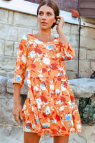 AVAMIA | AMAILIA HALF SLEEVE MINI DRESS | Bohemian Love Runway