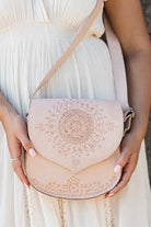 SHOE SHU | BLUSHING EARTH SADDLE BAG NATURAL | Bohemian Love Runway