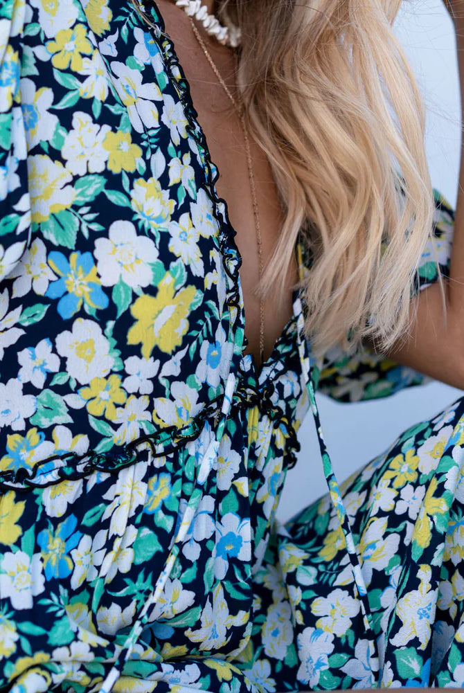 BAREFOOT BLONDE | BRIELLE MAXI DRESS | Bohemian Love Runway
