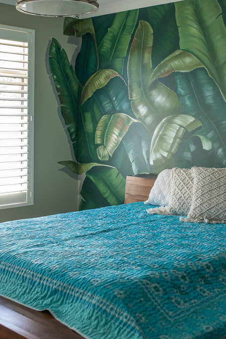 HOUSE OF SKYE | WOODSTOCK QUILT RASPBERRY BLUEBIRD | Bohemian Love Runway