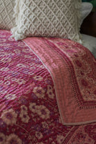 HOUSE OF SKYE | WOODSTOCK QUILT RASPBERRY | Bohemian Love Runway