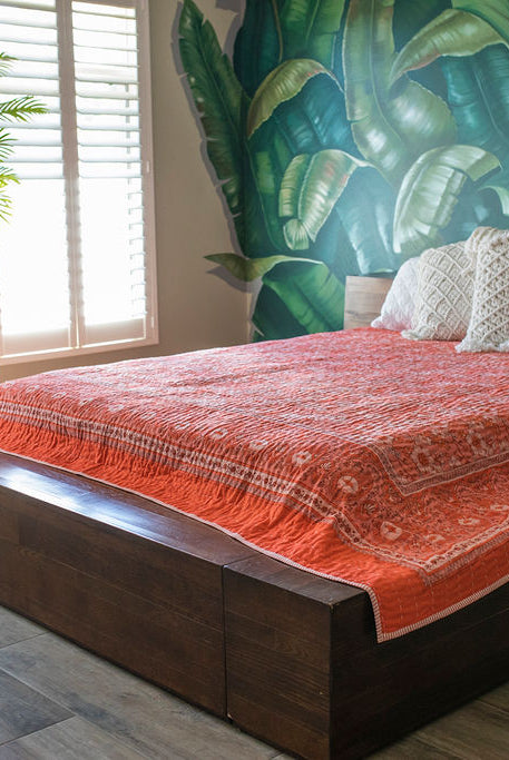 HOUSE OF SKYE | WOODSTOCK QUILT STRAWBERRY FIELDS | Bohemian Love Runway