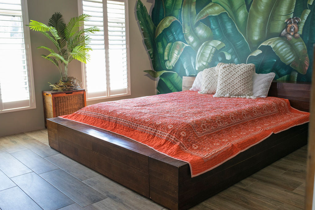 HOUSE OF SKYE | WOODSTOCK QUILT STRAWBERRY FIELDS | Bohemian Love Runway