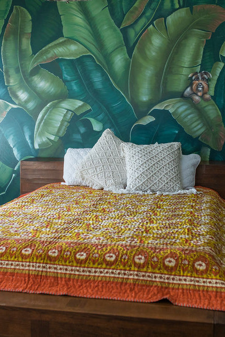 HOUSE OF SKYE | WOODSTOCK QUILT BUTTERCUP | Bohemian Love Runway