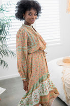 HOUSE OF SKYE | FLOWERING MEADOWS SKIRT WILD POPPY | Bohemian Love Runway