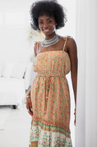 HOUSE OF SKYE | FLOWERING MEADOW MAXI DRESS WILD POPPY | Bohemian Love Runway