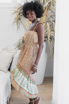 HOUSE OF SKYE | FLOWERING MEADOW MAXI DRESS WILD POPPY | Bohemian Love Runway