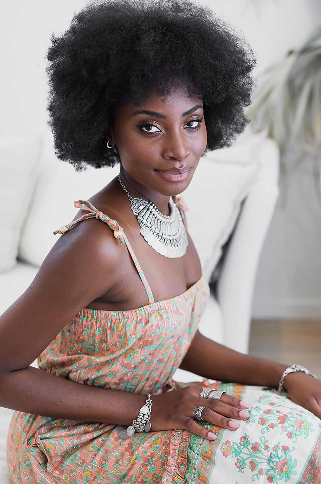 HOUSE OF SKYE | FLOWERING MEADOW MAXI DRESS WILD POPPY | Bohemian Love Runway