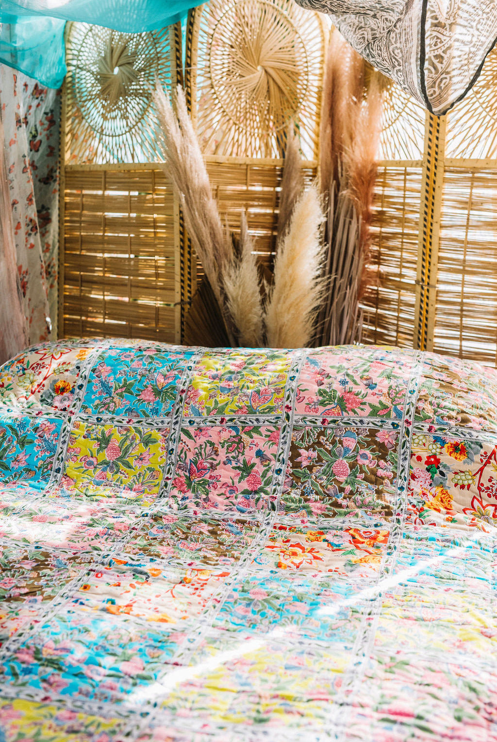 HOUSE OF SKYE | NEW ROMANTIC PATCHWORK QUILT | Bohemian Love Runway