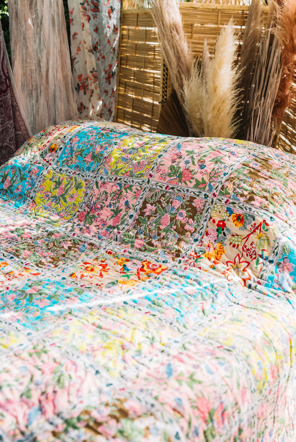 HOUSE OF SKYE | NEW ROMANTIC PATCHWORK QUILT | Bohemian Love Runway