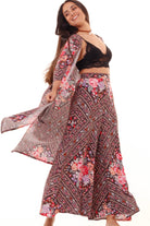 HONEY & STONE CO | BLACK DIAMOND PIPPA WIDE LEG PANT | Bohemian Love Runway