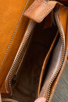 SHOE SHU | FLOWER SADDLE BAG VINTAGE TAN | Bohemian Love Runway