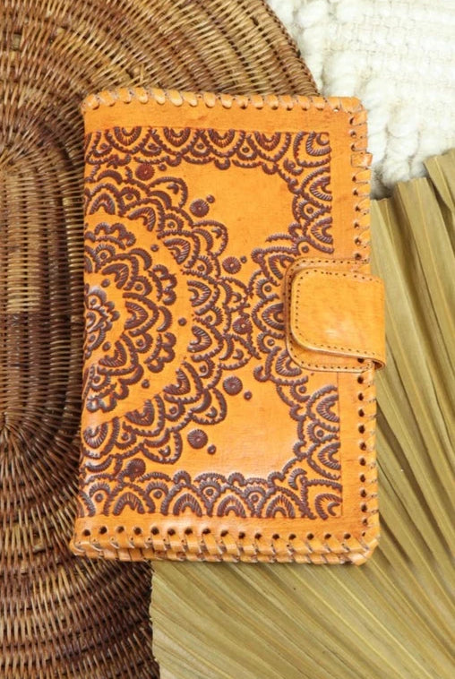 HOUSE OF SKYE | MANDALA LEATHER WALLET | Bohemian Love Runway
