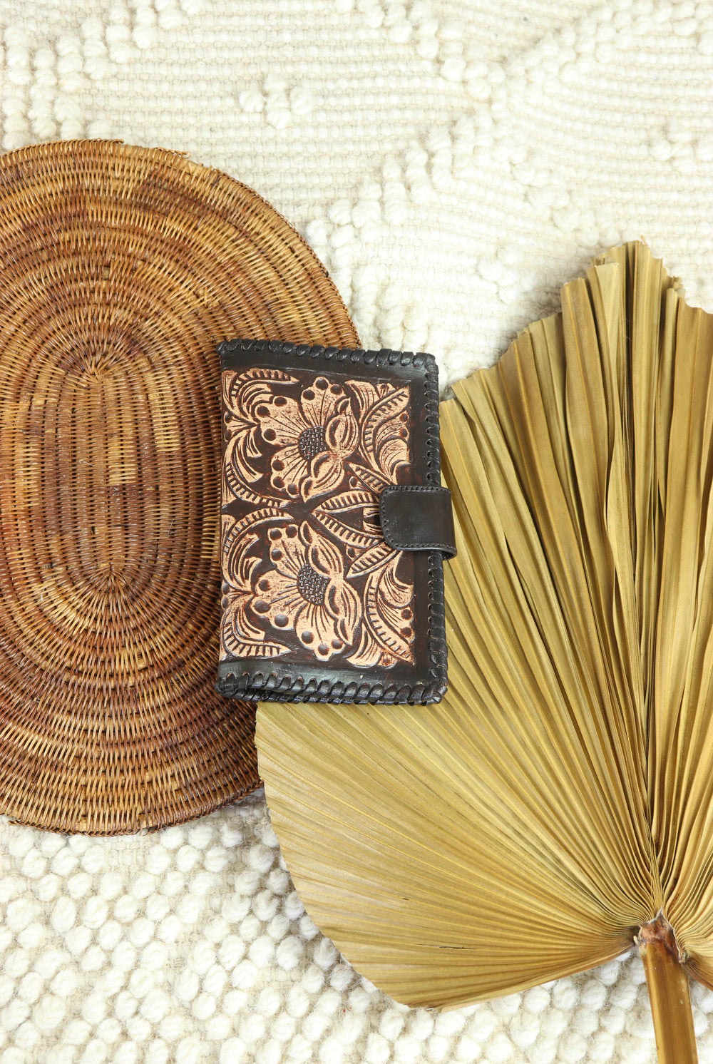 HOUSE OF SKYE | SUNFLOWER LEATHER WALLET | Bohemian Love Runway
