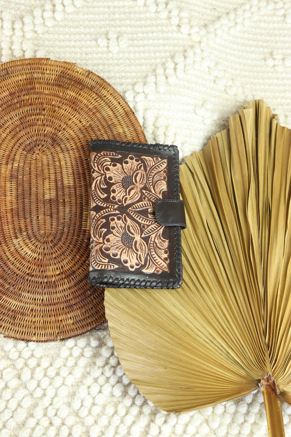 HOUSE OF SKYE | SUNFLOWER LEATHER WALLET | Bohemian Love Runway