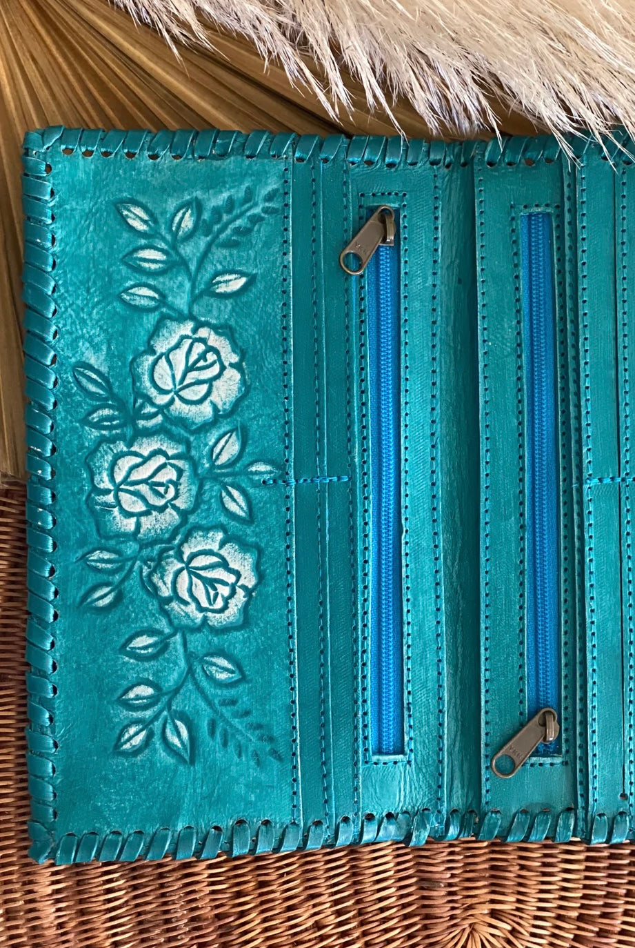 HOUSE OF SKYE | DESERT ROSE WALLET TURQUOISE | Bohemian Love Runway