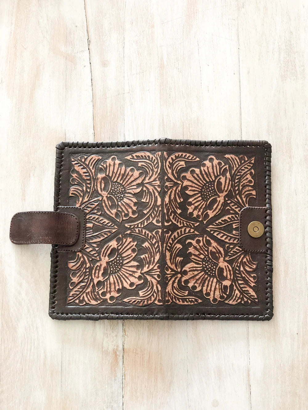 HOUSE OF SKYE | SUNFLOWER LEATHER WALLET | Bohemian Love Runway
