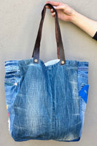 SHOE SHU | BUFFALO VINTAGE TOTE BAG WHITE | Bohemian Love Runway