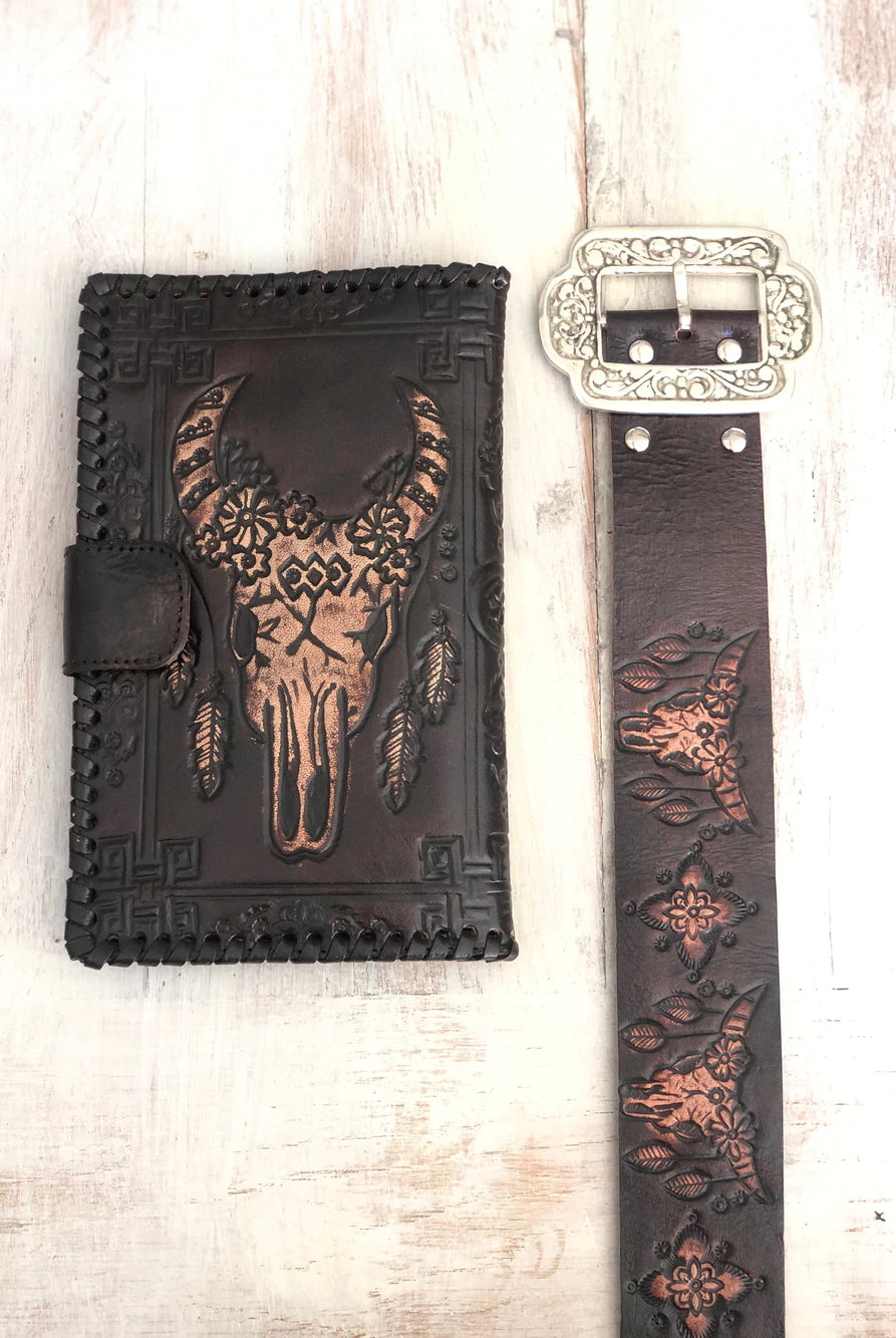 HOUSE OF SKYE | GYPSY TORO LEATHER BELT CHOCOLATE | Bohemian Love Runway