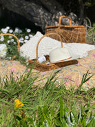 HOUSE OF SKYE | DAISY PICNIC BLANKET AMBER GOLD | Bohemian Love Runway