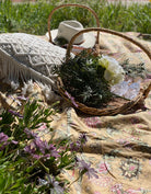 HOUSE OF SKYE | DAISY PICNIC BLANKET AMBER GOLD | Bohemian Love Runway
