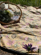 HOUSE OF SKYE | DAISY PICNIC BLANKET AMBER GOLD | Bohemian Love Runway
