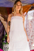 LITTLE MISS GYPSY | CASABLANCA MAXI DRESS WHITE | Bohemian Love Runway