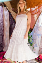 LITTLE MISS GYPSY | CASABLANCA MAXI DRESS WHITE | Bohemian Love Runway