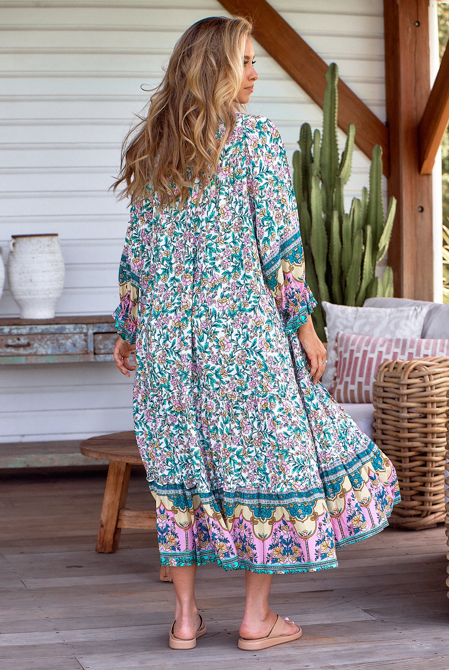 JAASE | MESSINA BRIANA MIDI DRESS | Bohemian Love Runway