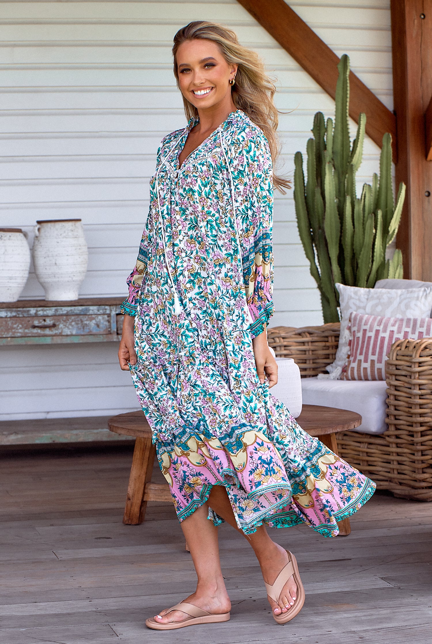 JAASE | MESSINA BRIANA MIDI DRESS | Bohemian Love Runway