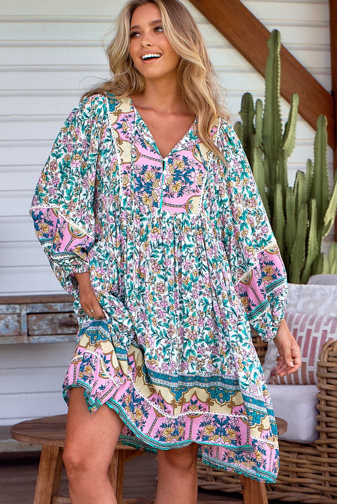 JAASE | MESSINA ADELA MIDI DRESS | Bohemian Love Runway