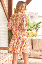 JAASE | BEAUTIFUL ESCAPE CHA CHA MINI SKIRT | Bohemian Love Runway