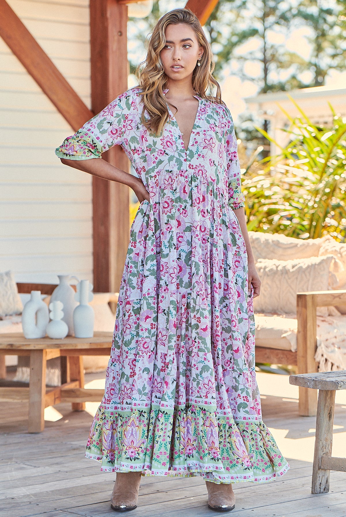 JAASE | SAKURA TILLIE MAXI DRESS | Bohemian Love Runway