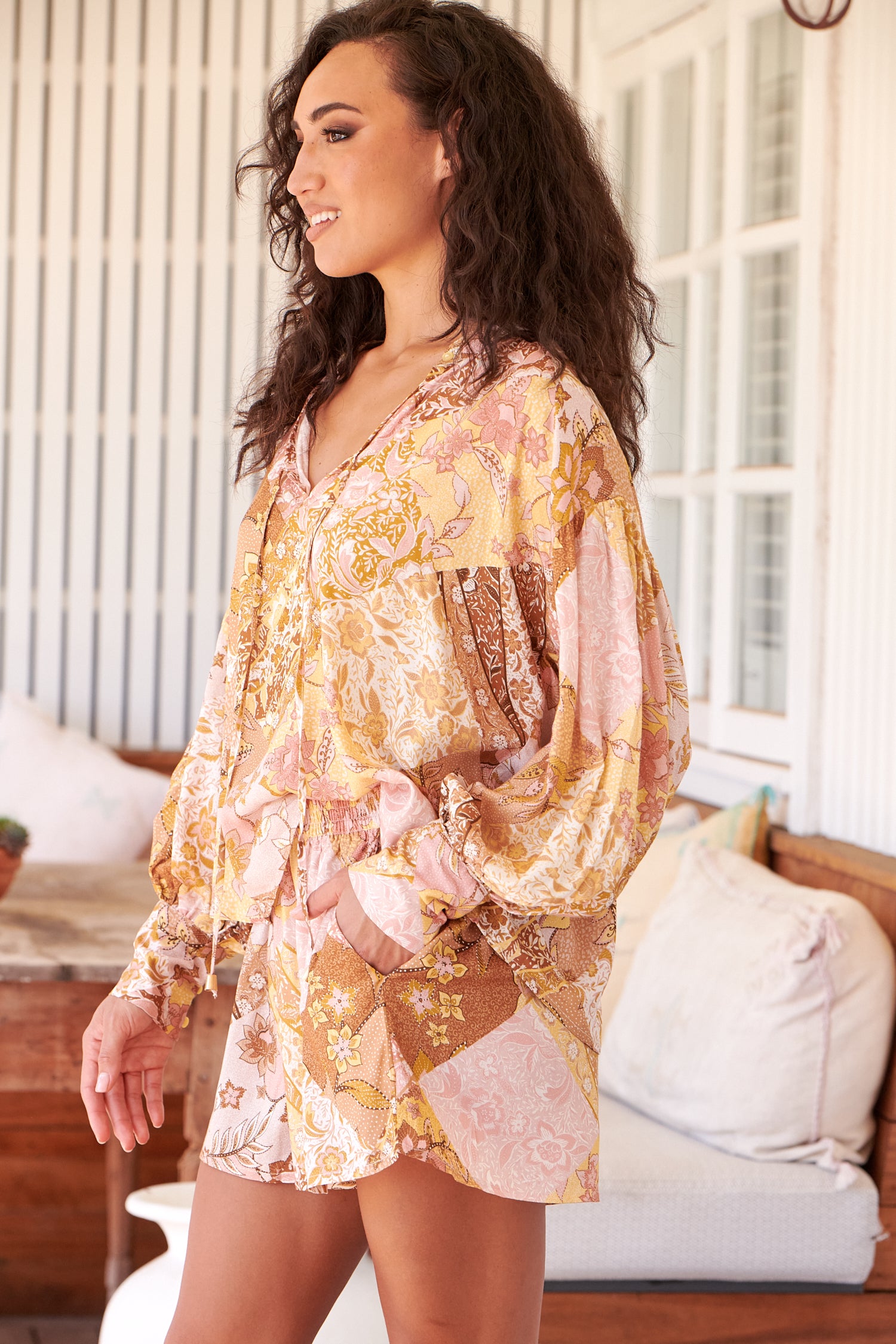 JAASE | TUSCANY SAGE SHORTS | Bohemian Love Runway