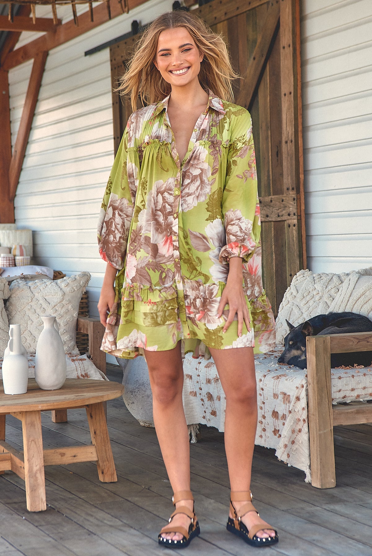 JAASE | MISTLETOE AIMEE MINI DRESS | Bohemian Love Runway